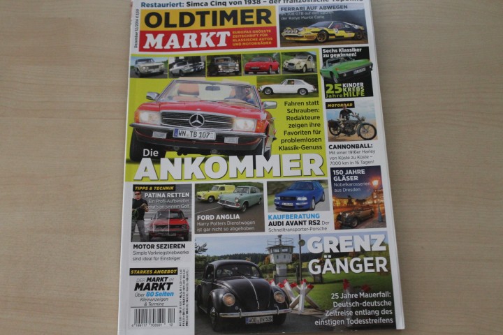 Deckblatt Oldtimer Markt (12/2014)